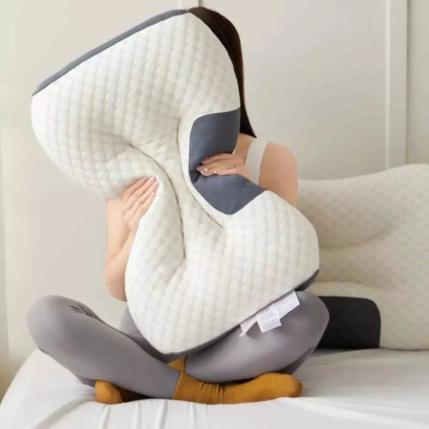 Despierta Sin Dolor™ | Almohada Cervical Alivio Total
